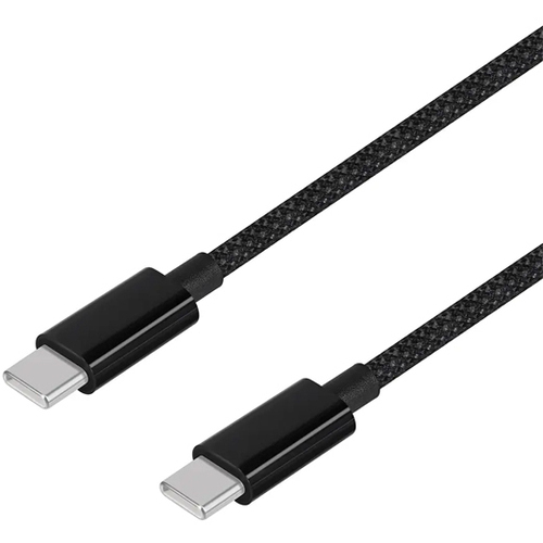 ＵＳＢケーブル／Ｃ－Ｃ／ブレイデッドケーブル／１．２ｍ／ブラック　ＯＷＬ－ＣＢＮ１ＣＣ１２－ＢＫ　■お取り寄せ品