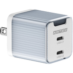 ＰＤ対応　ＡＣ充電器／ＧａＮ／４５Ｗ／ＵＳＢ　Ｔｙｐｅ－Ｃ　２ポート／ブルー　■お取り寄せ品