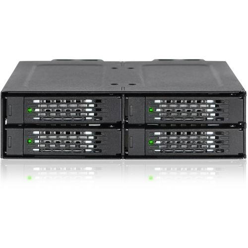 ４ｘ　２．５インチＵ．２／Ｕ．３　ＳＳＤ搭載用リムーバブルケース　ＭＢ６９９ＶＰ－Ｂ　Ｖ３　■お取り寄せ品