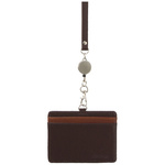 ベルポスト　リール付きＩＤカードホルダー　ブラウン　【お取り寄せ品】６営業日以内届