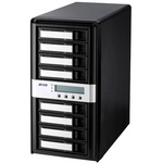 ＳＡＳ／ＳＡＴＡ対応　８ベイ外付ＲＡＩＤユニット　Ｔｈｕｎｄｅｒｂｌｏｔ５＆ＵＳＢ３．２　Ｇｅｎ２接続　■お取り寄せ品