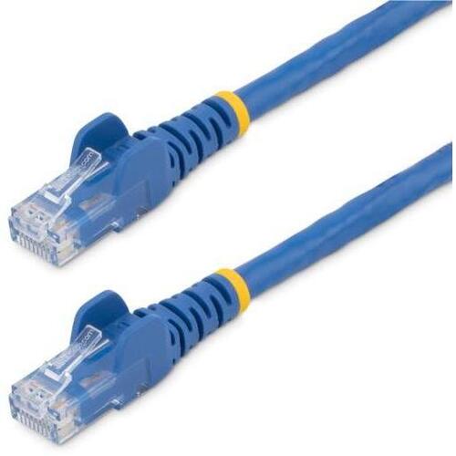 カテゴリー６　ＬＡＮケーブル　３０．４ｍ　ブルー　ＲＪ４５コネクタ（ツメ折れ防止カバー付き）　ＵＴＰ　■お取り寄せ品