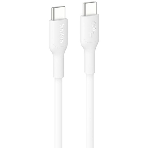 ＢｏｏｓｔＣｈａｒｇｅ　ＵＳＢ－Ｃ　ｔｏ　ＵＳＢ－Ｃ　ケーブル　６０Ｗ　２Ｍ　ホワイト　■２営業日内届