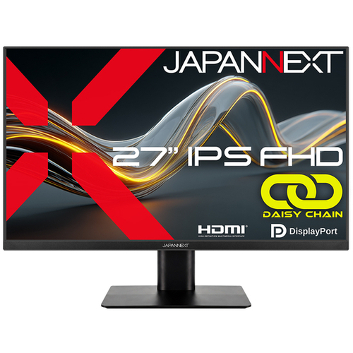 液晶ディスプレイ　２７型／１９２０&times;１０８０／ＨＤＭＩ&times;１、ＤＰ&times;２／ブラック／スピーカー有／２年保証　■２営業日内届