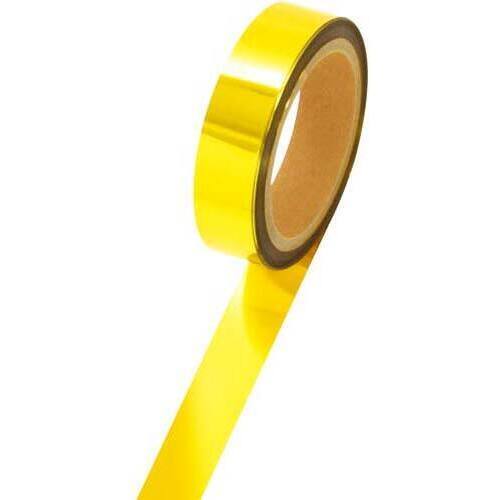 メッキテープ　金　幅２５ｍｍ長さ５０ｍ
