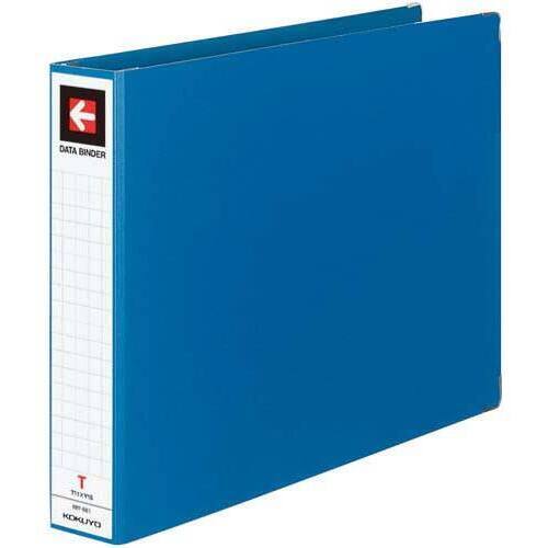 データバインダーＴワイド１１&times;１５　２２穴青１０冊　ＥＢＴ－５５１Ｂ&times;１０