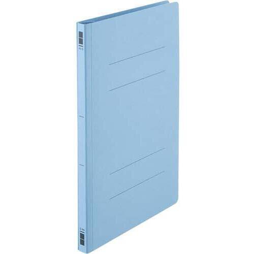 フラットファイル樹脂とじ具Ａ４縦　鮮青　１０冊×２