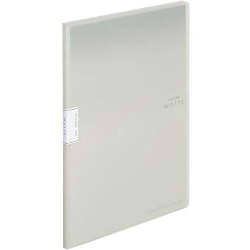 クリヤーブックモッテＡ４縦　２０Ｐ　グレー１０冊