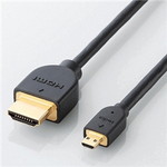 イーサネット対応ＨＤＭＩ－Ｍｉｃｒｏケーブル（Ａ－Ｄ）／１．０ｍ　ＤＨ　■お取り寄せ品