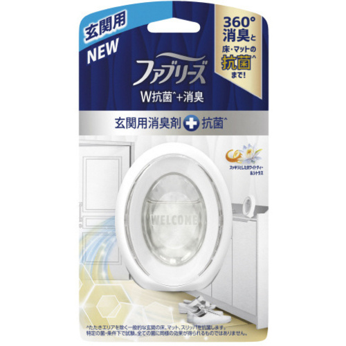 ファブリーズ　Ｗ消臭　玄関用消臭剤＋抗菌　ホワイトティー＆シトラス　７ｍｌ