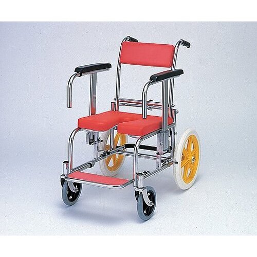 シャワー用　車いす　レッド　ＫＳ２