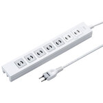 電源タップ（２極抜け止めタイプ・７個口・コード長５ｍ）　ＴＡＰ－Ｆ２７－５ＫＰ　■お取り寄せ品