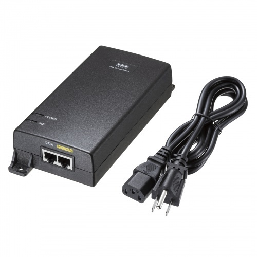 ＰｏＥインジェクター（電源内蔵・ＩＥＥＥ８０２．３ｂｔ（７５Ｗ）対応）　ＬＡＮ－ＧＩＨＩＮＪ６　■お取り寄せ品