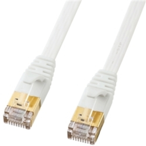 ＣＡＴ７ウルトラフラットＬＡＮケーブル（７ｍ・ホワイト）　ＫＢ－ＦＬＵ７－０７Ｗ　■お取り寄せ品