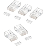 ＲＪ－４５コネクタ（単線用・５０個入り）　ＡＤＴ－ＲＪ４５－５０ＳＮ　■お取り寄せ品
