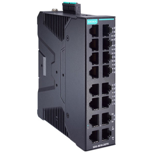 産業用　１４＋２Ｇポート　ギガビット　スマートイーサネットスイッチ　ＳＤＳ－３０１６－２ＧＴＸ－Ｔ　■お取り寄せ品