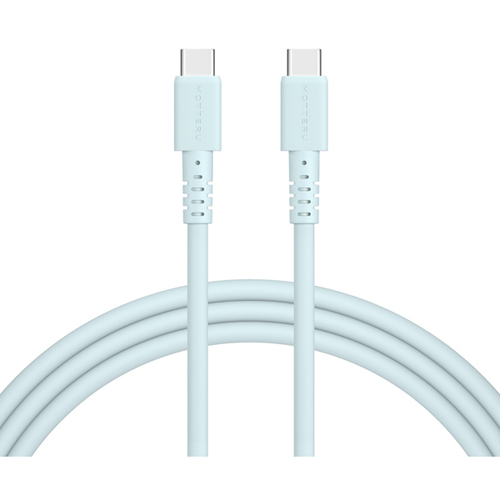 ＭＯＴＴＥＲＵ　ＵＳＢ－ＣｔｏＣケーブル　２ｍ　パウダーブルー　ＭＯＴ－ＳＣＢ２４０ＣＣＧ２００－ＢＬ　■お取り寄せ品