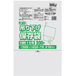 ポリ袋　紐付き　ＪＫ１５　半透明　２００枚&times;４０　【お取り寄せ品】１０営業日以内届