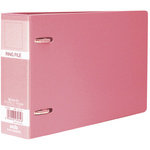 ロックリングファイル　Ｂ６－Ｅ　ピンク　【お取り寄せ品】６営業日以内届
