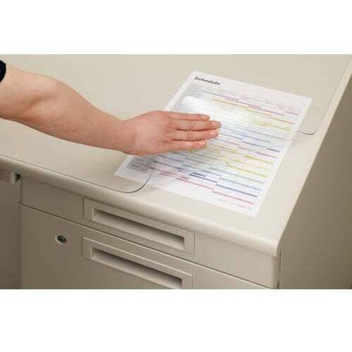 【超ＳＡＬＥ対象品】デスクマット　透明／薄手　下敷無　６００&times;４５０