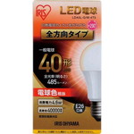 ＬＥＤ一般形電球　全方向　４０Ｗ形　電球色