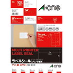 上質紙ラベル　兼用　１０面名刺サイズ１０枚