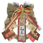 正月飾り　小豆初春リース