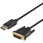 ＤＰ－ＤＶＩ　変換ケーブル　２ｍ　ブラック　ＢＤＰＤＶ２０ＢＫ　■お取り寄せ品