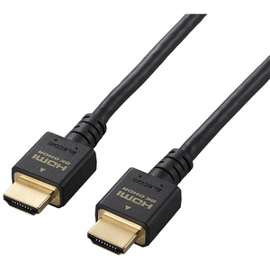 ＨＤＭＩケーブル／ＨＤＭＩ２．１／１．０ｍ／ブラック　ＤＨ－ＨＤ２１Ｅ１０ＢＫ　■お取り寄せ品