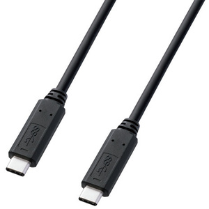 ＵＳＢ３．１　Ｔｙｐｅ　Ｃ　Ｇｅｎ１　ＰＤ対応ケーブル（２ｍ・ブラック）　ＫＵ３０－ＣＣＰ３２０　■お取り寄せ品