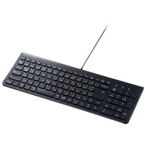 ＵＳＢ　Ｔｙｐｅ－Ｃスリムキーボード（テンキー付き・１０３キー）　ＳＫＢ－ＳＬ３１ＣＢＫ　■お取り寄せ品