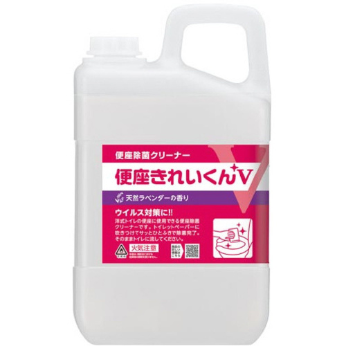 便座きれいくんＶ　天然ラベンダーの香り　３Ｌ