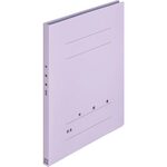 年組氏名ＰＰフラットファイルＡ４縦　バイオレット　１冊　【お取り寄せ品】６営業日以内届