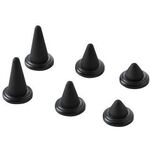 トラックボールマウス用スタンド／カスタムスタンド／貼り付け／傾斜調整／ブラック　■お取り寄せ品