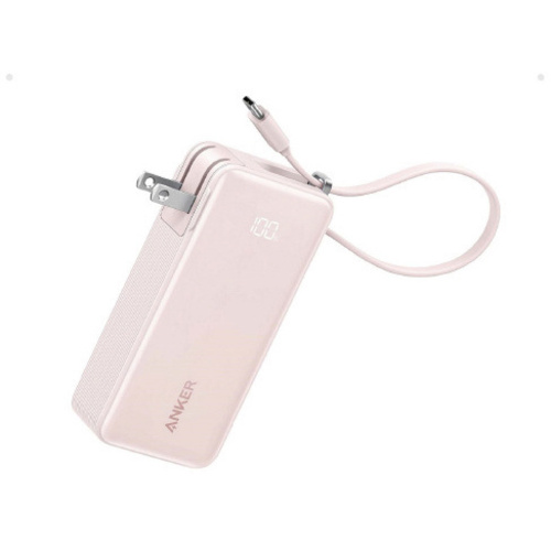 ＰｏｗｅｒＢａｎｋ１００００ｍＡｈ　ＣケーブルＰＫ　【お取り寄せ品】１１営業日以内届