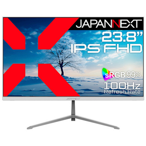 液晶ディスプレイ　２３．８型／１９２０×１０８０／ホワイト　ＪＮ－ＩＰＳ２３８ＦＨＤ２－Ｃ６－Ｗ　■２営業日内届