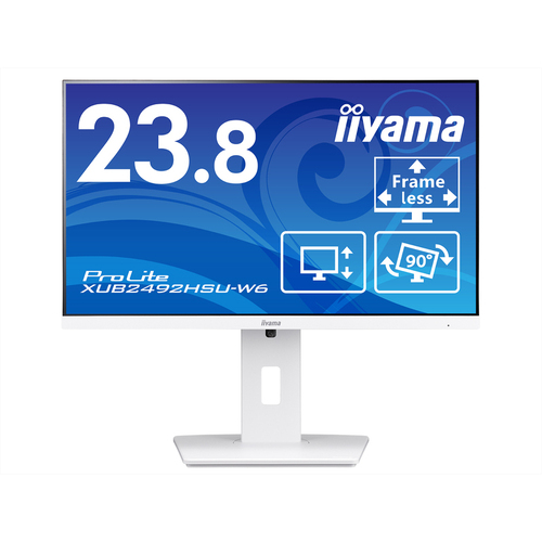 液晶ディスプレイ　２３．８型／１９２０×１０８０　ＸＵＢ２４９２ＨＳＵ－Ｗ６　■２営業日内届
