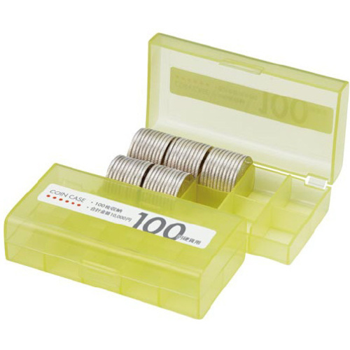 コインケース（１００枚収納）１００円硬貨用&times;５