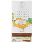 ２０２６卓上カレンダー　スタンドカレンダー　イヌ柄　【お取り寄せ品】１３営業日以内届