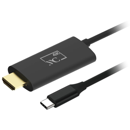ＨＤＭＩ変換ケーブル　Ｔｙｐｅ－Ｃ専用　４Ｋ　充電用ポート付　ブラック　ＫＤ－２２２　■お取り寄せ品
