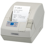 コンパクトラインサーマルプリンター（オートカッター付、ＵＳＢ、シリアルＩ／Ｆ、ホワイト、ラベル対応）　■お取り寄せ品