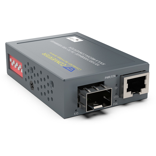 コンパクトメディアコンバータ（ＭＣＴ－３６１２　管理機能搭載　１００Ｍ／１Ｇｂｐｓ　ＳＦＰ）　■お取り寄せ品