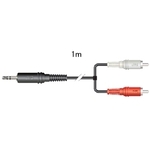 ステレオミニプラグ－ピンプラグＸ２（１ｍ）　ＣＮ－２０１１Ａ　■お取り寄せ品