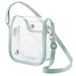 チェキアクセサリ／カメラケース／ｍｉｎｉ１２用／カラフル／ストラップ付属／グリーン　■お取り寄せ品