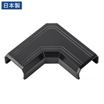ＣＡ－ＫＫ２２ＢＫ用ケーブルカバー（幅２２ｍｍ、Ｌ型、ブラック）　ＣＡ－ＫＫ２２ＢＫＬ　■お取り寄せ品