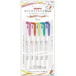 マイルドライナーブラッシュ　晴れやか５色セット　【お取り寄せ品】８営業日以内届
