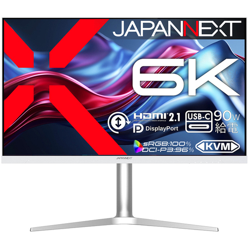 液晶ディスプレイ　３１．５型／６０１６&times;３３８４／ホワイト　ＪＮ－Ｘ６Ｋ　■２営業日内届