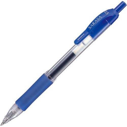 サラサ０．５ｍｍ　青１０本