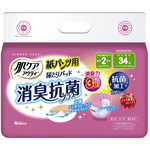 肌ケアアクティ　紙パンツ用尿とりパッド　３４枚×６