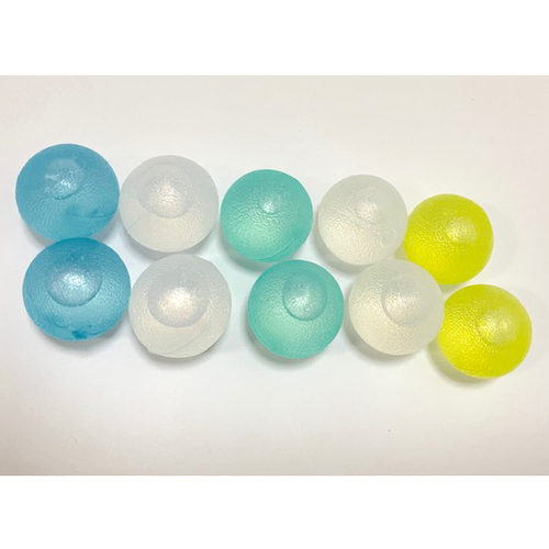 クリスタルアイスボール　１０ｐ　白・黄・緑・青セット　ｓｋ－００２２　●ご注文は数量２から